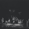 Chorus performing "Sing Sing Sing" in the stage production Dancin'