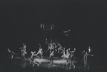 Chorus performing "Sing Sing Sing" in the stage production Dancin'