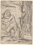 Satyr Flogging a Nymph