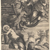 The Madonna Appearing to St. Jerome, after a painting by Tintoretto