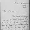 Dickens, Henry F. ALS to Walter T. Spencer. Relates to Charles Dickens