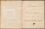 Accounts and transactions relative to the estate of Samuel Bayard
