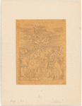 Tracing of the Cheshire Cat in the Sky with Executioner, King and Queen below