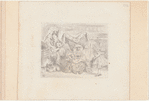 Tenniel, Sir John. Another drawing of the illustration on p. 81 for C. L. Dodgson's "Alice's adventures in Wonderland"