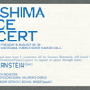 Ticket for Hiroshima concert, Journey of Peace tour