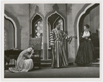 Uta Hagen (Desdemona), Paul Robeson (Othello) and Margaret Webster (Emilia) in the stage production Othello