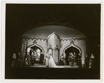 Paul Robeson (Othello), Uta Hagen (Desdemona) and cast in the stage production Othello
