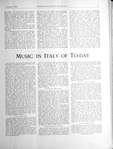 International music and drama
