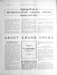 International music and drama