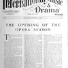 International music and drama