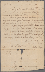 Henry Ten Eyck docket of actions at law and related documents
