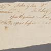 Henry Ten Eyck docket of actions at law and related documents