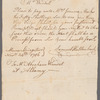 Henry Ten Eyck docket of actions at law and related documents