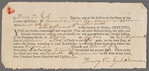 Henry Ten Eyck docket of actions at law and related documents