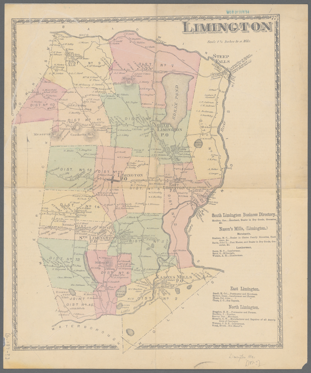 Limington NYPL Digital Collections