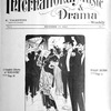 International music and drama