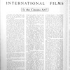 International music and drama