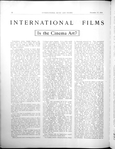 International music and drama