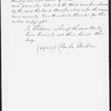 Agreement between Charles Dickens and Richard Bentley for publication of an unnamed novel in three volumes of 320 p. each. Manuscript copy