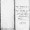 Agreement between Charles Dickens and Richard Bentley relating to the Memorials of Joseph Grimaldi. Manuscript
