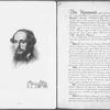 Agreement between Dickens and Edward and Frederic Chapman, for the writing and publishing of the serial Our mutual friend, for the sum of 6000 [pounds]