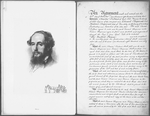 Agreement between Dickens and Edward and Frederic Chapman, for the writing and publishing of the serial Our mutual friend, for the sum of 6000 [pounds]