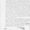 Agreement between Dickens and Edward and Frederic Chapman, for the writing and publishing of the serial Our mutual friend, for the sum of 6000 [pounds]