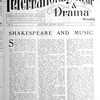 International music and drama