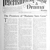 International music and drama