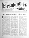 International music and drama