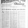 International music and drama