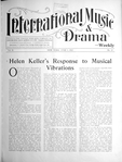 International music and drama