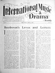 International music and drama
