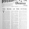 International music and drama