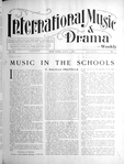 International music and drama