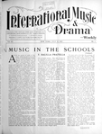 International music and drama