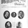 International music and drama
