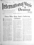 International music and drama