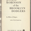 Jackie Robinson of the Brooklyn Dodgers