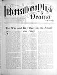 International music and drama