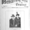 International music and drama