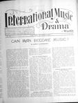 International music and drama