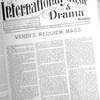 International music and drama