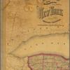 Asher & Adams' new topographical map of the state of New York