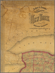 Asher & Adams' new topographical map of the state of New York