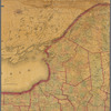 Asher & Adams' new topographical map of the state of New York