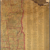Asher & Adams' new topographical map of the state of New York