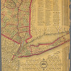 Asher & Adams' new topographical map of the state of New York