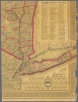 Asher & Adams' new topographical map of the state of New York