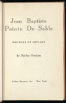 Jean Baptiste Pointe de Sable